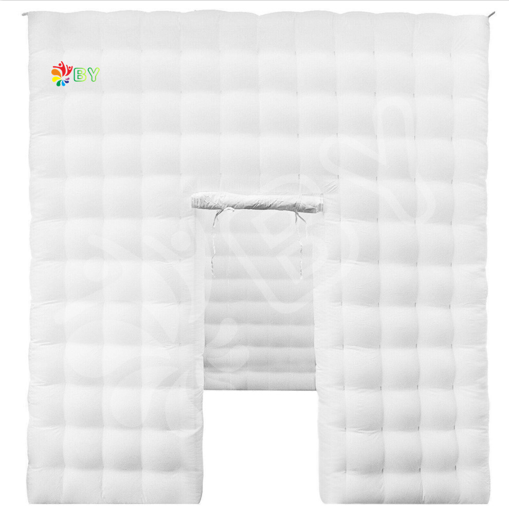 Big White Inflatable Nightclub with LED Light for Outdoor Adults Parties From China Inflatable Factory