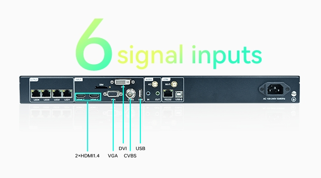 HD-Vp410h Video Processor All-in-One LED Controller
