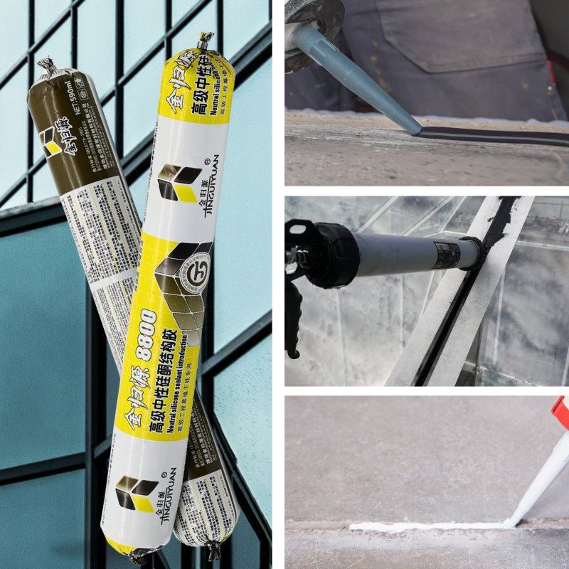 Topsen 8800: Durable Structural Sealant for Outdoor Curtain Wall & Insulating Glass