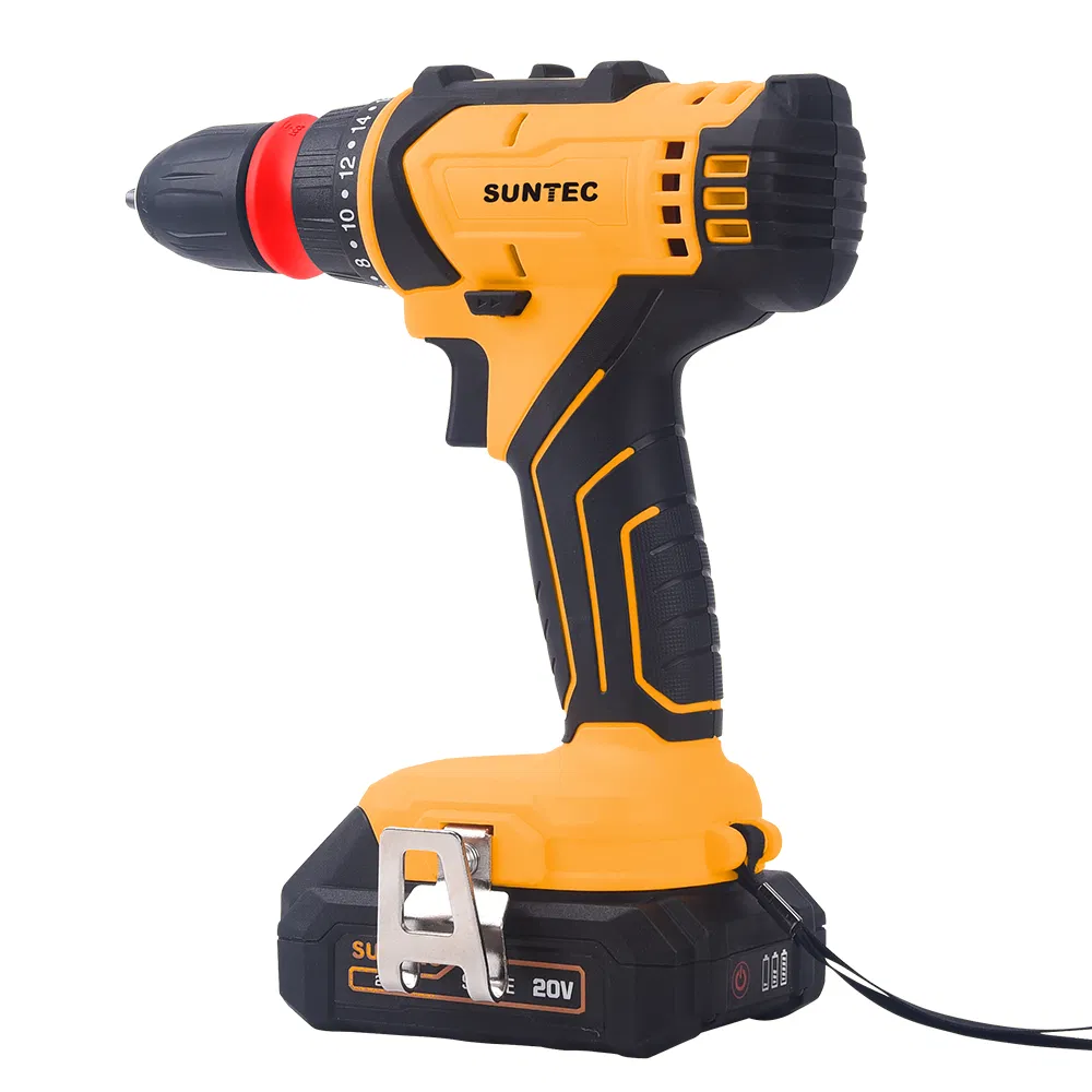 Аккумуляторная дрель-шуруповерт Suntec 20В