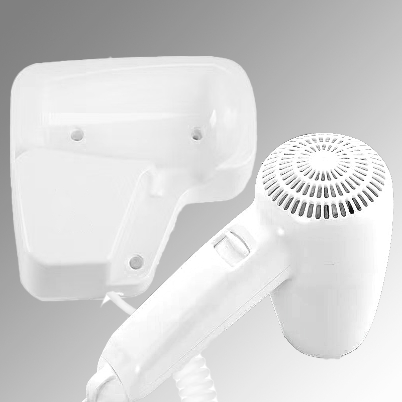 Hair Fast with Wall Mounted Star Hotel Hair Dryer Customise Travel, Home Use