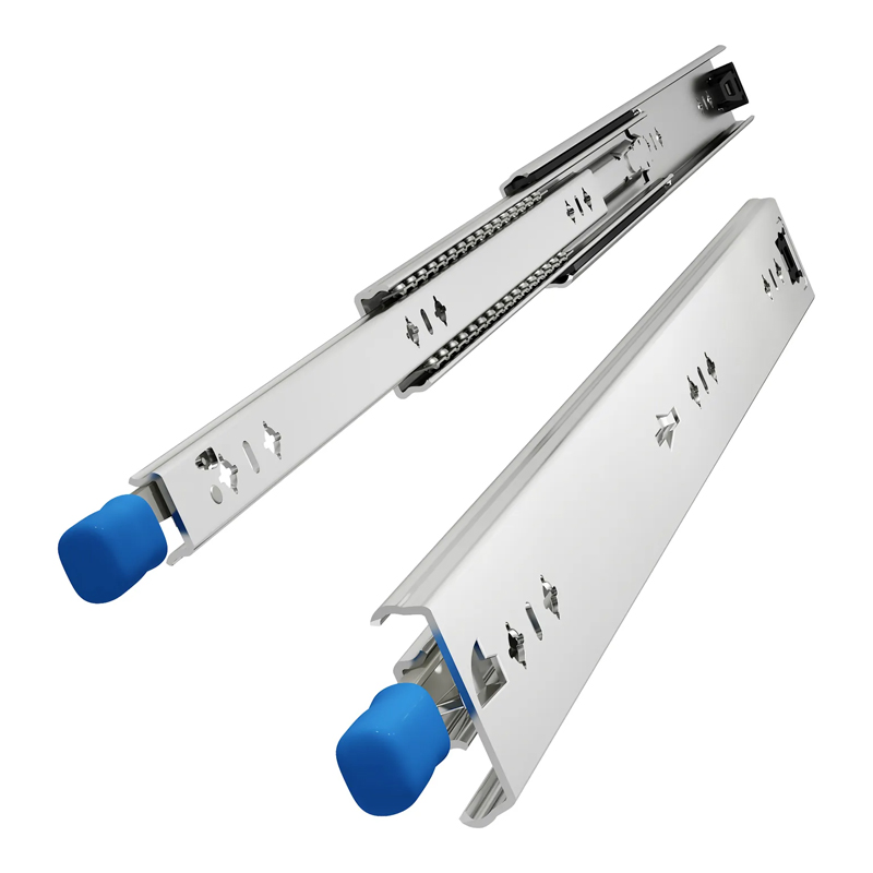 Metal Steel Central Track Full Extension Ball Bearing Drawer Slide