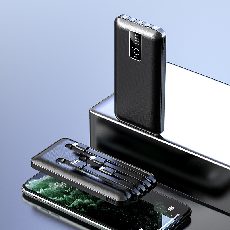 Портативный Power Bank 10000 мАч с быстрой зарядкой
