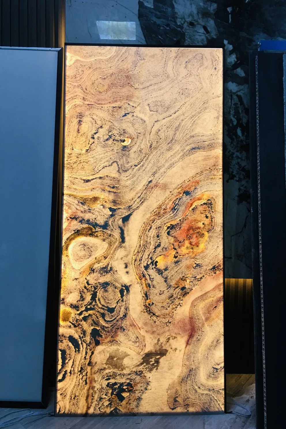 Foshan Factory Natural Cladding Stone Non-Slip Tile Wall Slate Stone Bathroom Roof Slate