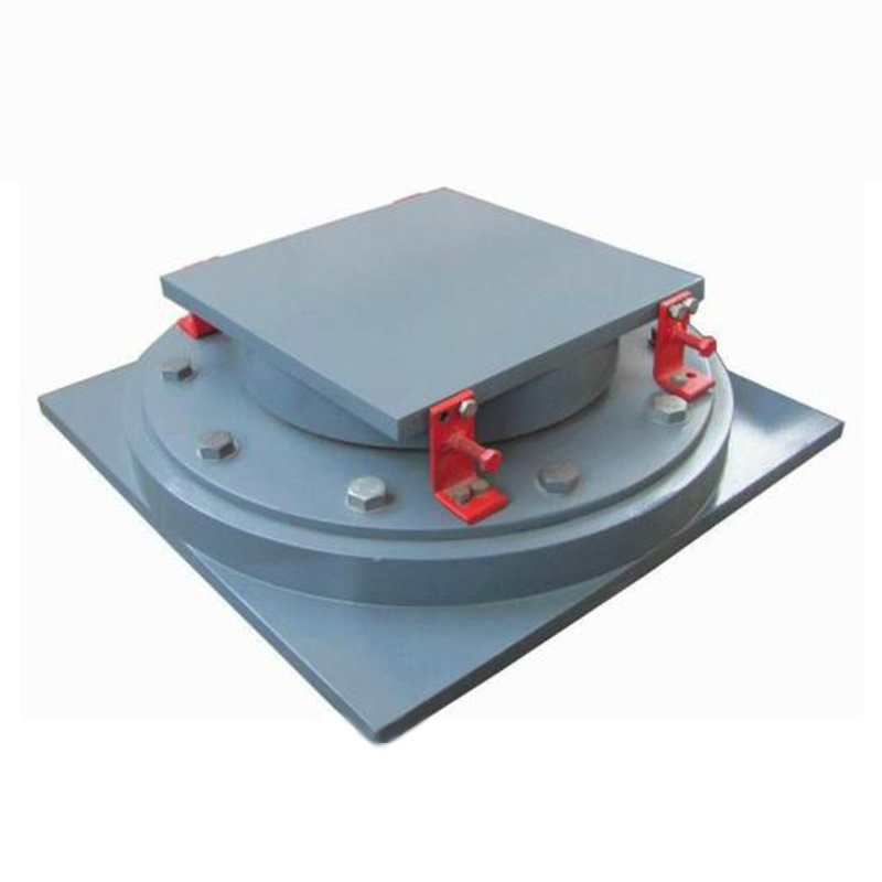 Seismic Isolation Basin with Bridge Building Pot Bearing