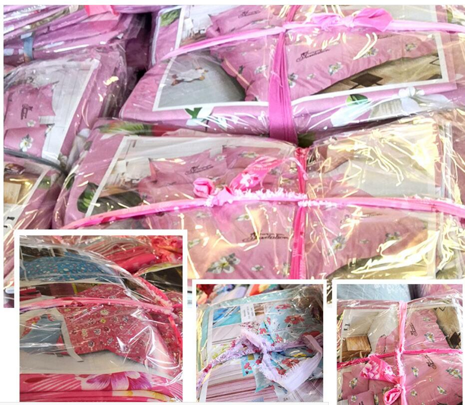 Bedsheet 4 PCS Fitted Bedsheet Set Soft Hand Feel Bed Sheets Set in ISO9001/SGS at Competitive Cost for USA,India, Iraq,Tanzania, Sudan, Philipines Bedsheet Set