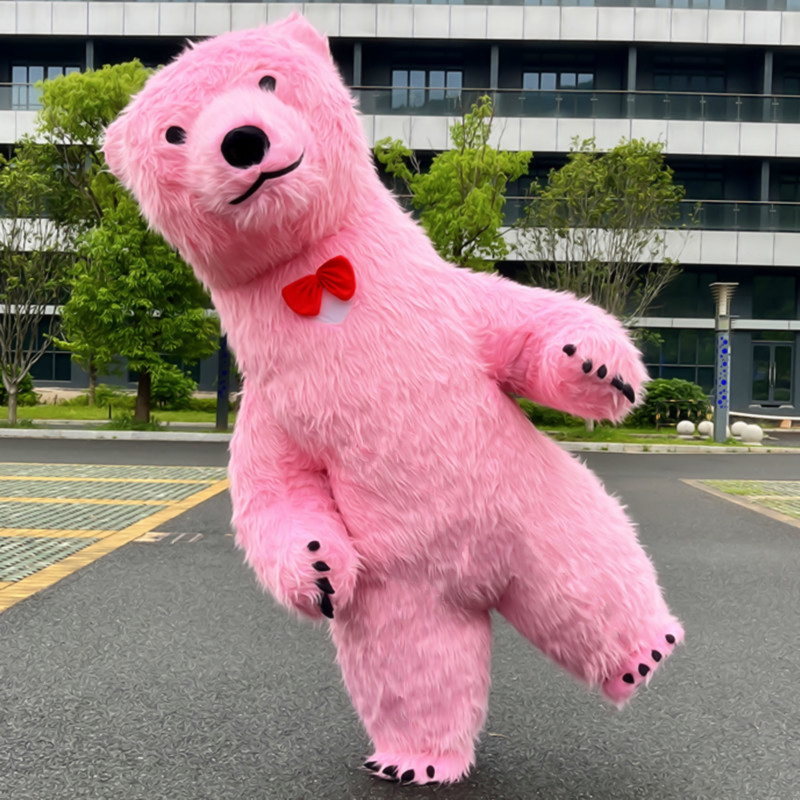 Polar Bear Mascot Costume Inflatable Clothing 2m/2.6m/3meter Birthday Party Role Playing