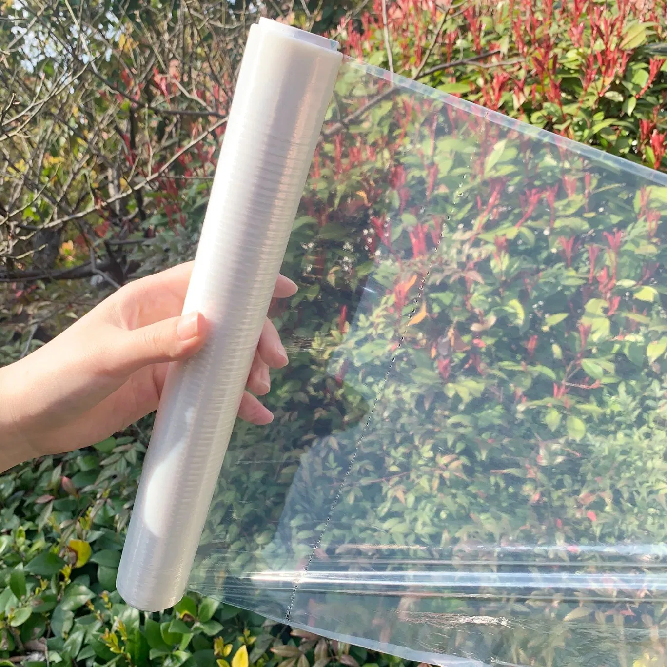 30cm*30m Home Compostable Perforated Cling Film Fresh Wrap