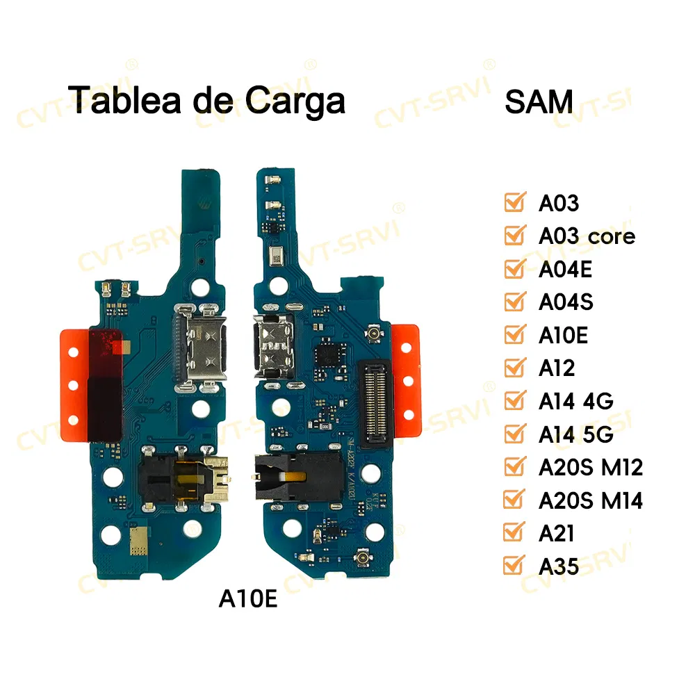 Шлейф разъёма зарядки для Samsung A03/A12/A14/A10e