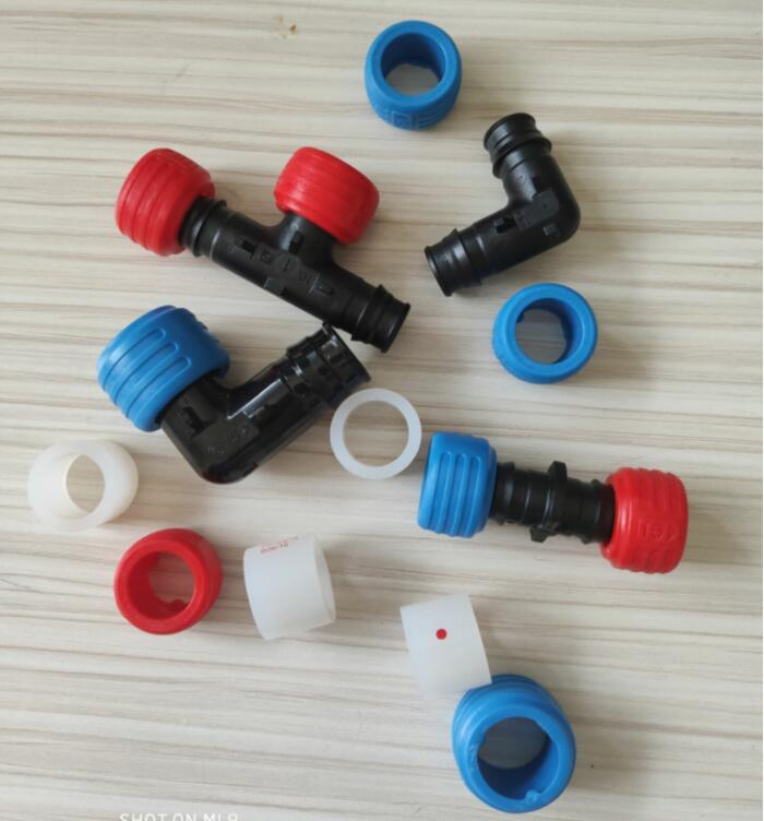 Труба PEX для горячей воды 3/4 дюйма, красная, 300 м