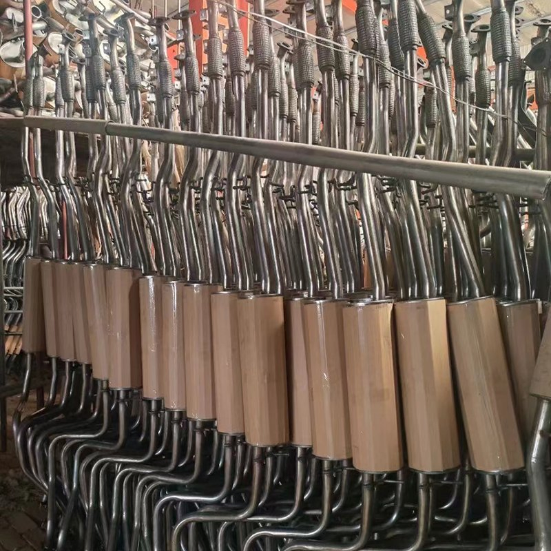 Глушитель выхлопной Hyundai Yue Dong из нержавеющей стали