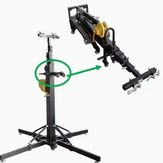 Heavy Duty Crank Stand for Speakers Sound Systems Equipment LED Truss