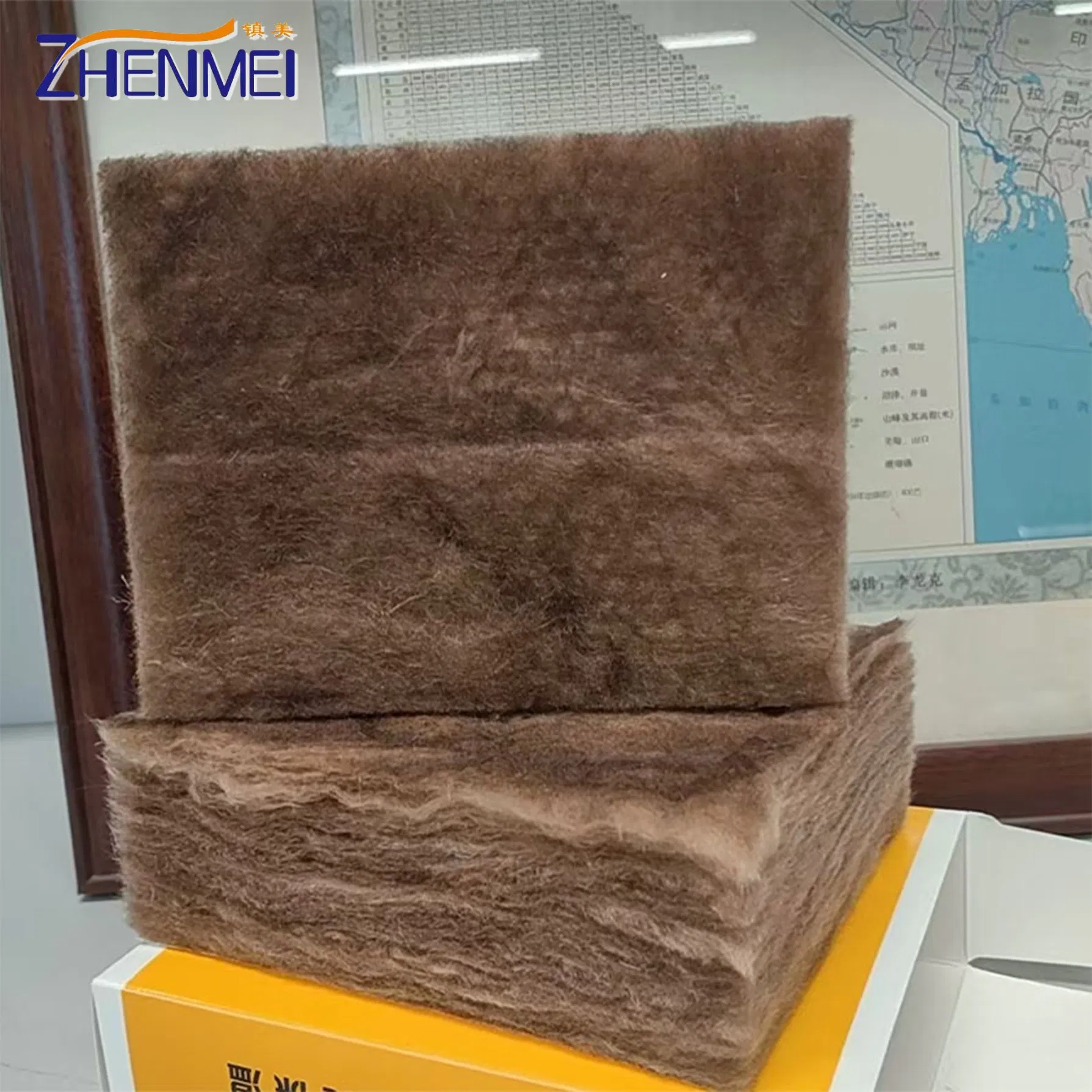 Moisture Resistant Flexible Lightweight Non Combustible Formaldehyde-Free Eco-Friendly Glass Wool