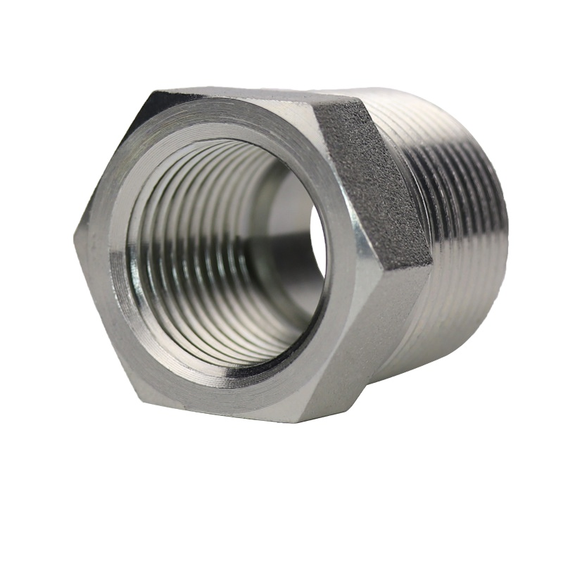 Manufacturer Hot Sales 150lbs Stainless Steel Screwed Threaded SS304/316 NPT/Bsp Male Female Casting Pipe Fittings Hex Head Bushing