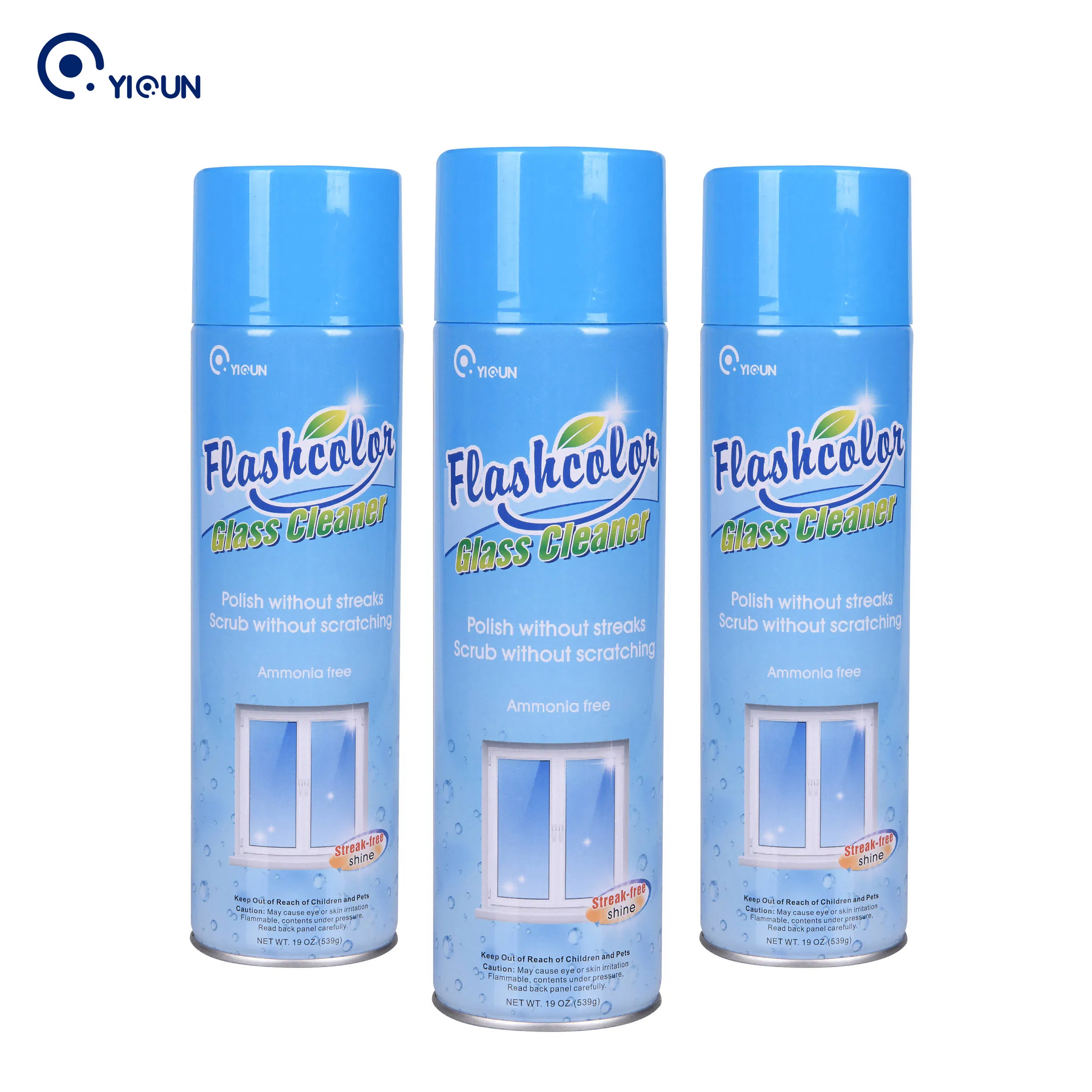 Cleaning Product Windows Glass Cleaner Aerosol Spray