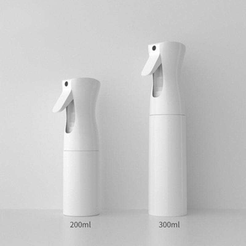 200ml 300ml 500ml Continuous Reusable Plastic Fine Mist Spray Bottle for Hairdressing Cleaning Gardening