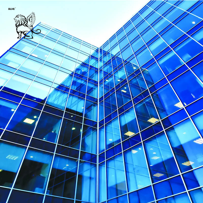 Office Building Toughened Double Glazing Sound Insulated Glass Tempered Insulation Glass Factory Wholesale