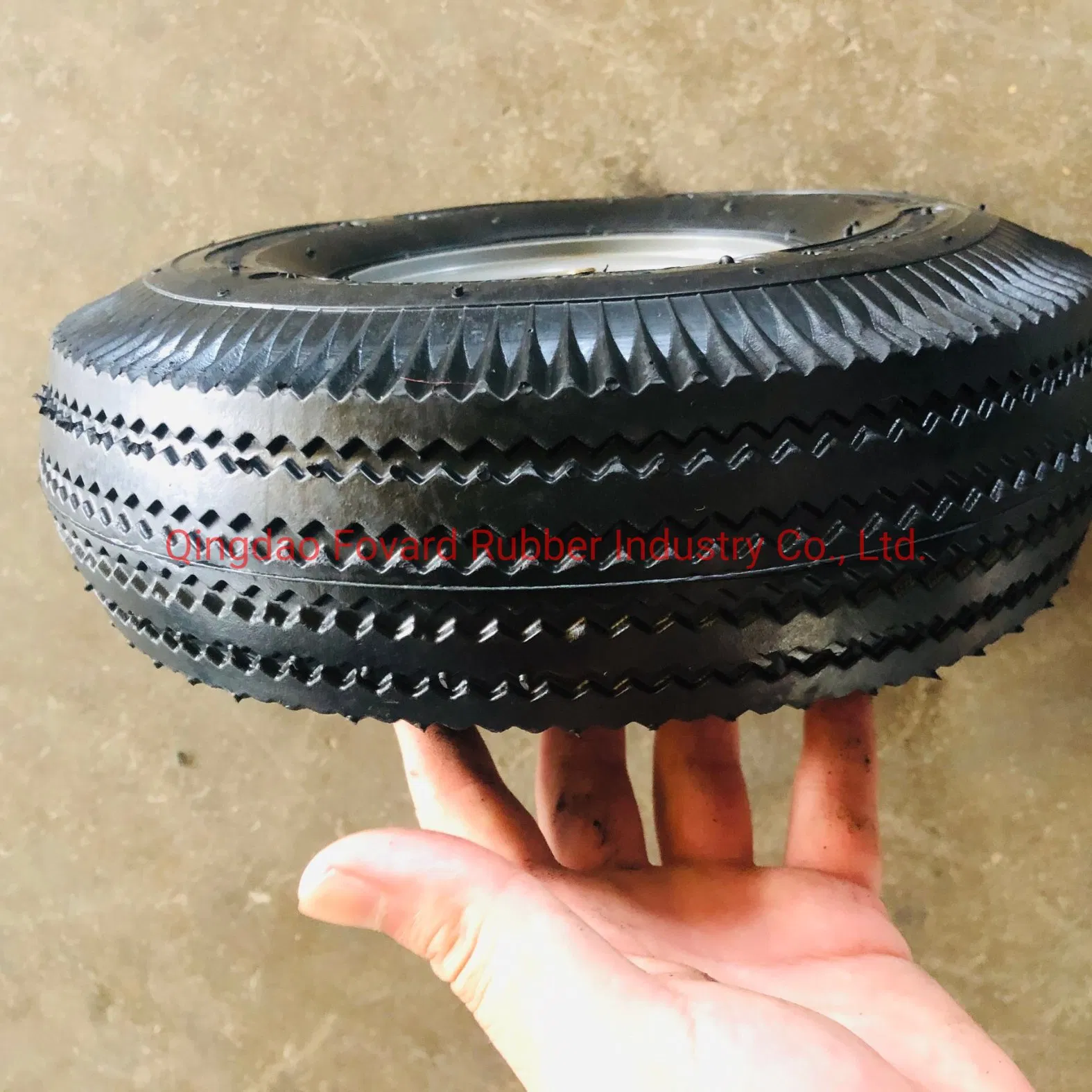 3.50-4 Good Quality Pneumatic Trolley Wheel