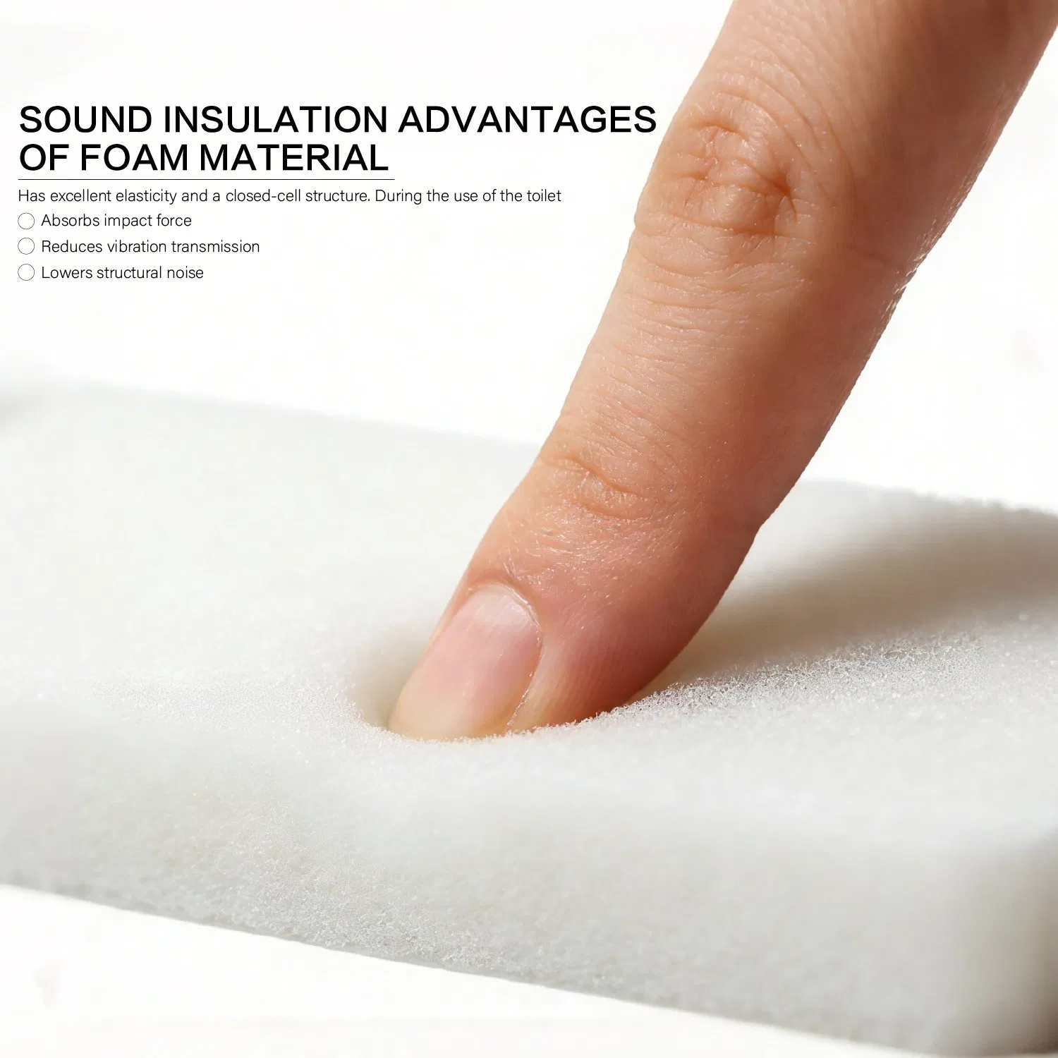 Premium XPE Toilet Sound Insulation Pad for Quiet Bathrooms