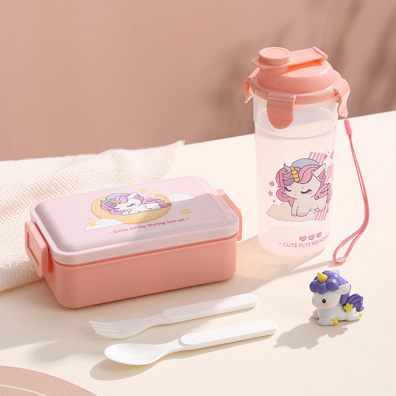Versatile Portable Large-Capacity Microwave-Safe Lunch Box for Work