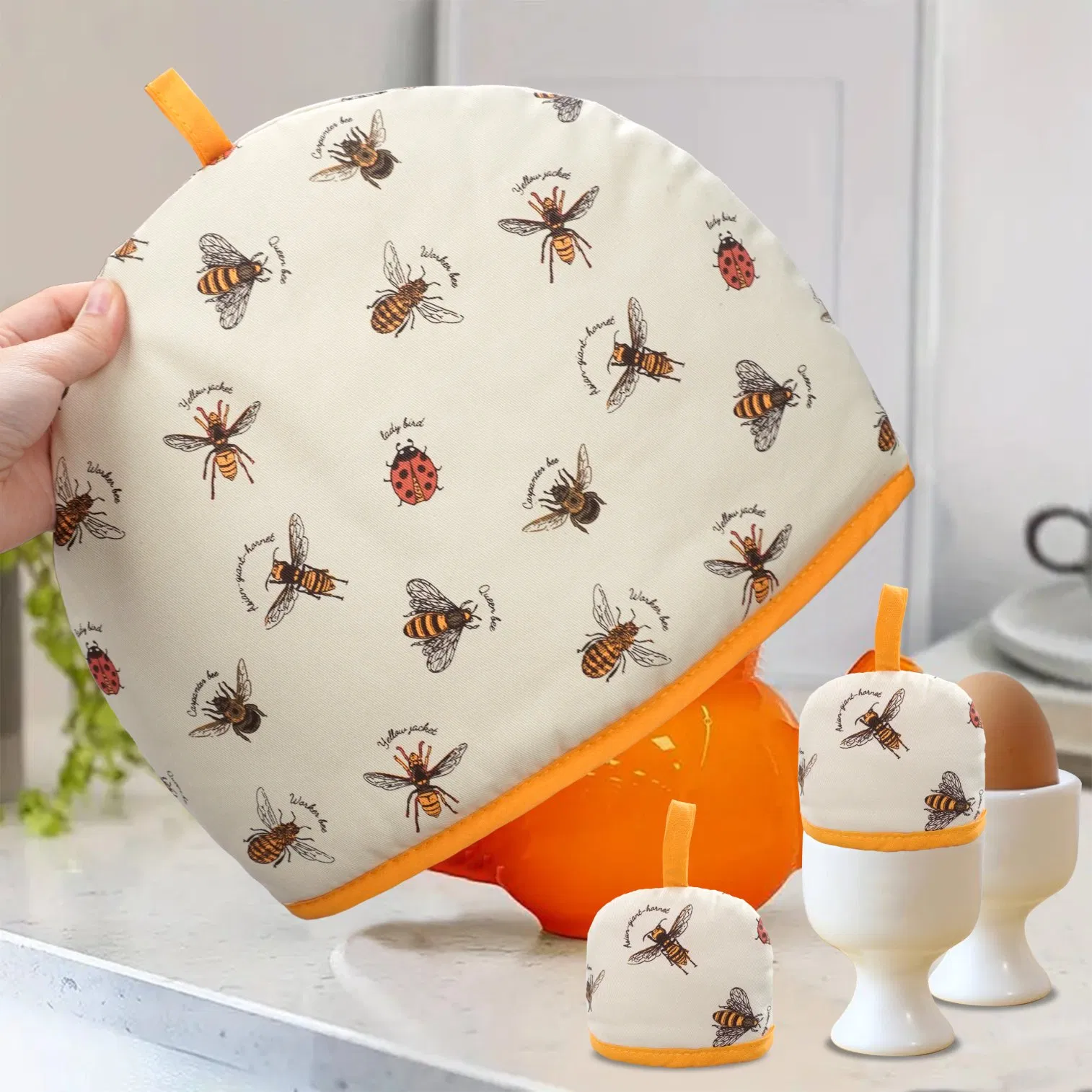 Egg Cozy for Factory Wholesale Insulated Egg Can Be Customized with Pure Cotton Printing