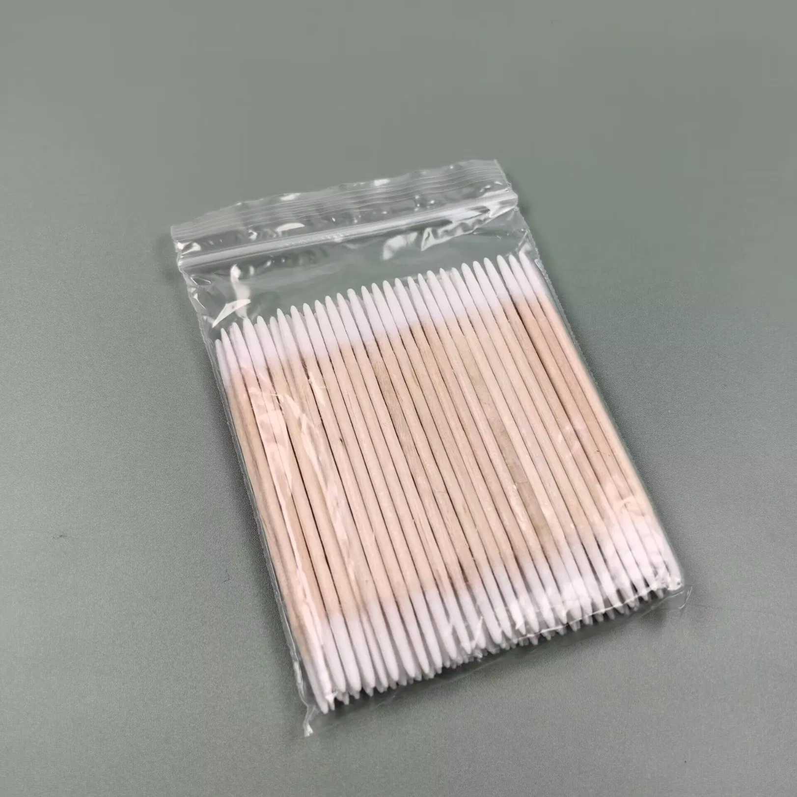 New Product Hits Pointed Toe Embroidery Two Wooden Poles Cotton Swab