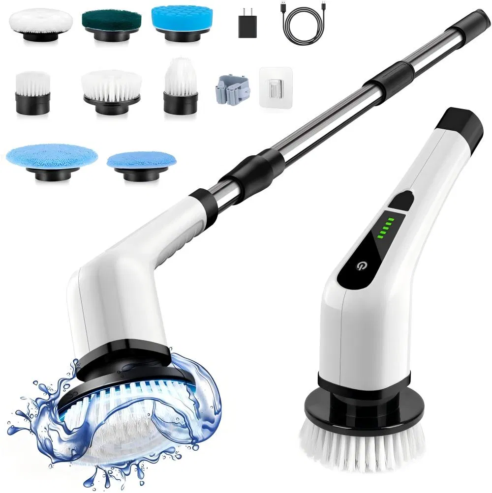 Bathroom Crevice Electric Cleaning Brush Tub and Tile Scrubber Cleaning Products Floor Scrubber Washing Machine