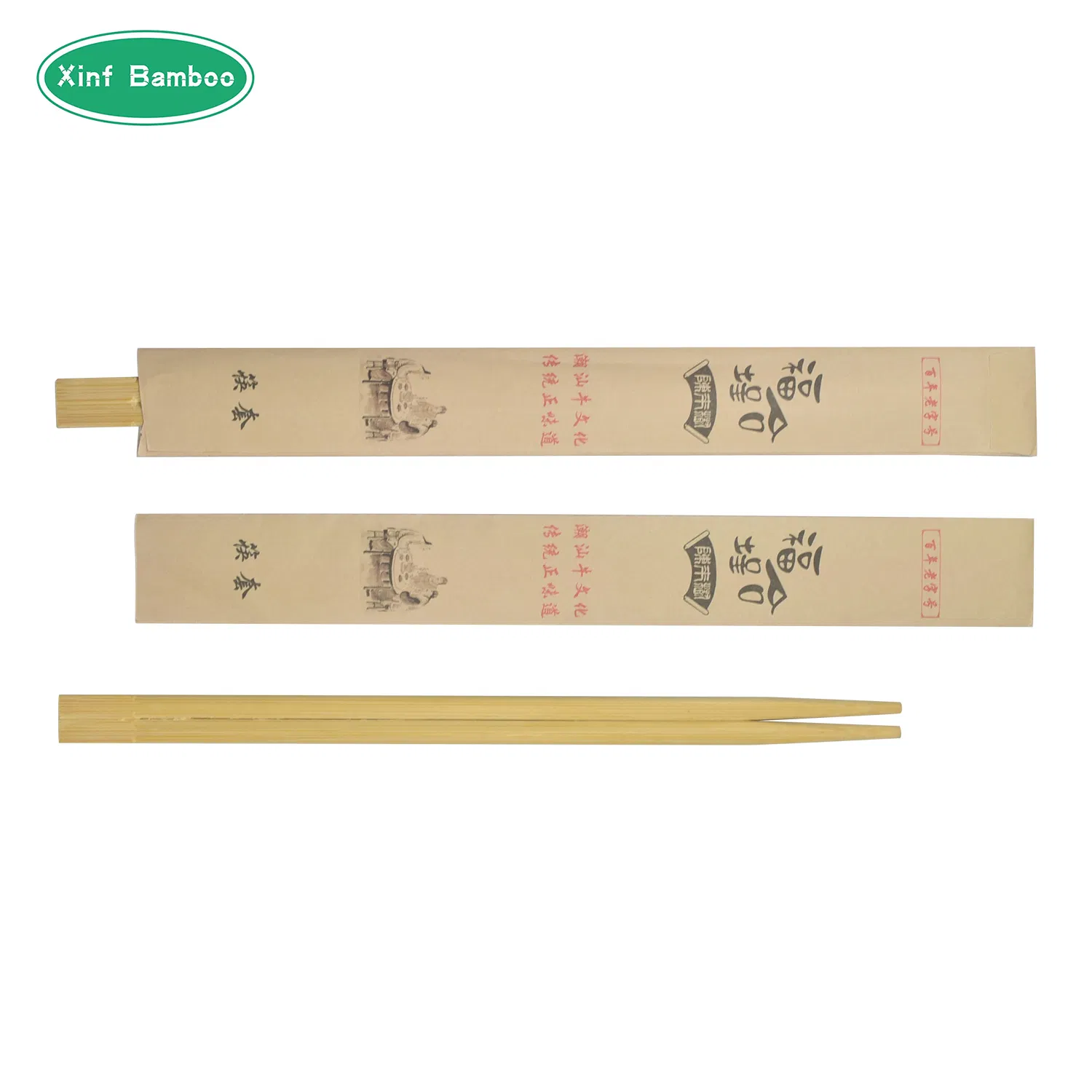 Custom Printed Disposable Set Sushi Chopsticks Bamboo Personalized Chopsticks with Logo