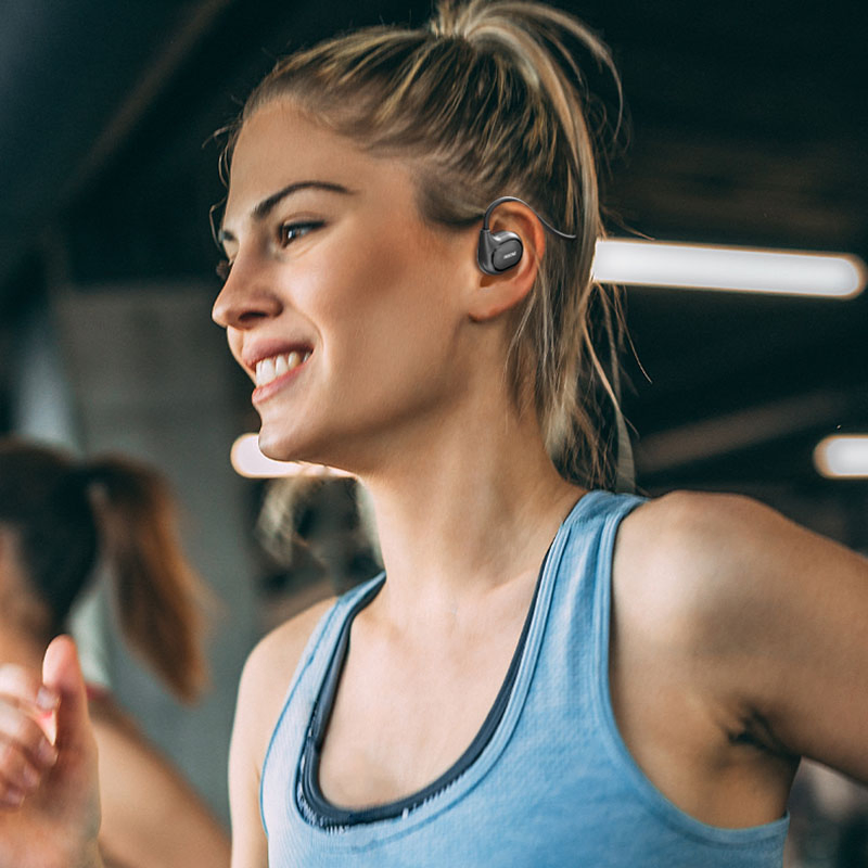 Наушники Wekome VC07 Black, беспроводные, акустическая проводимость