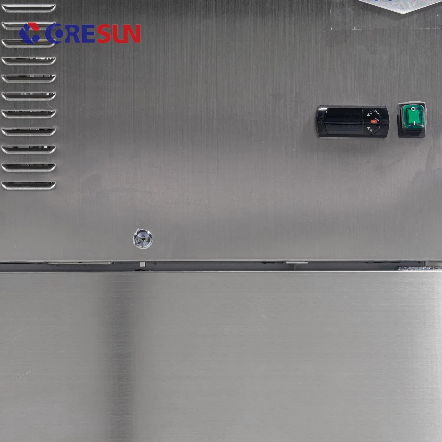 Auto Defrost Temp Control Stainless Steel Reach-in Upright Cooler Refrigerator