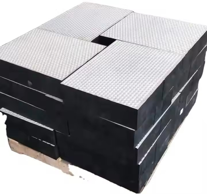 Elastomeric Structural Bearing Pads China Custom Neoprene Rubber Block Natural Bearing Pad for Bridges Moulding and Cutting Processing Service