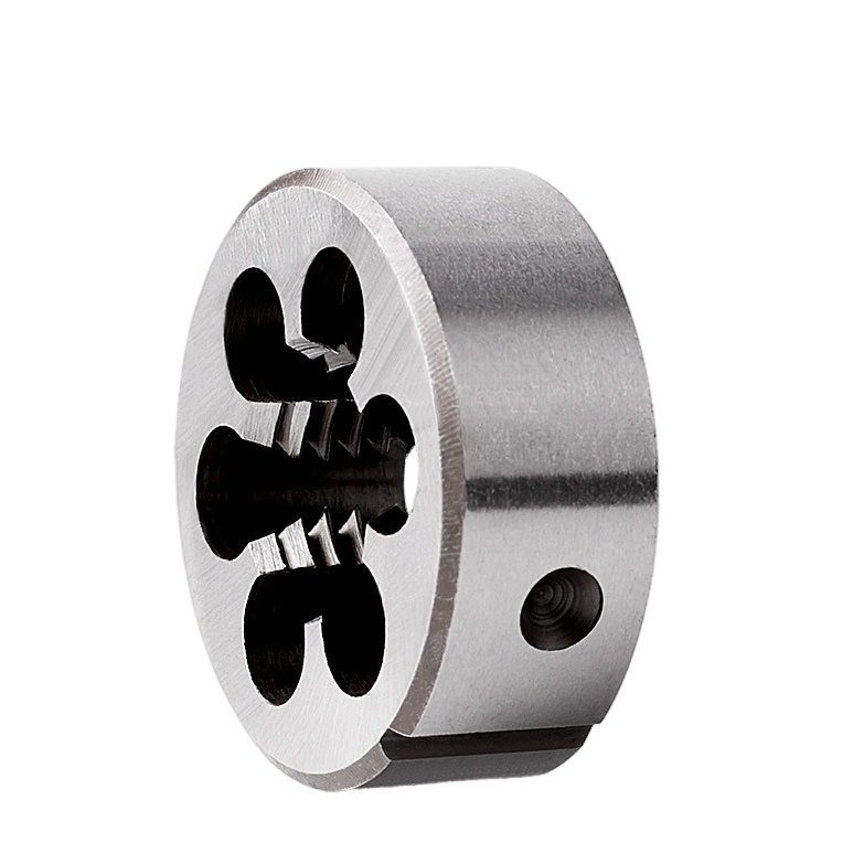 Плашка круглая HSSE с ключом для нарезания наружной резьбы