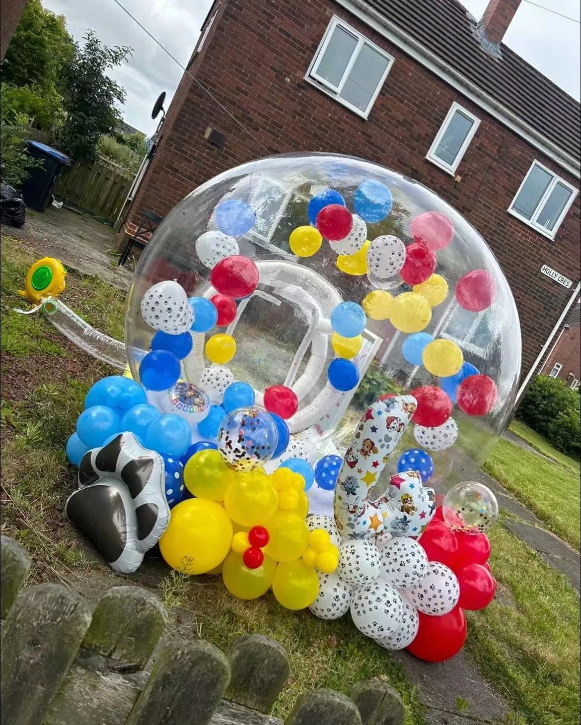 Advertising Kids Party Transparent Bubble Dome Tent Kids Inflatable Bubble Balloons House