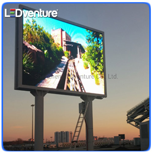 P4 Fixed Full Color Large 3D Advertising Electronic Outdoor Digital LED Billboard with Solar