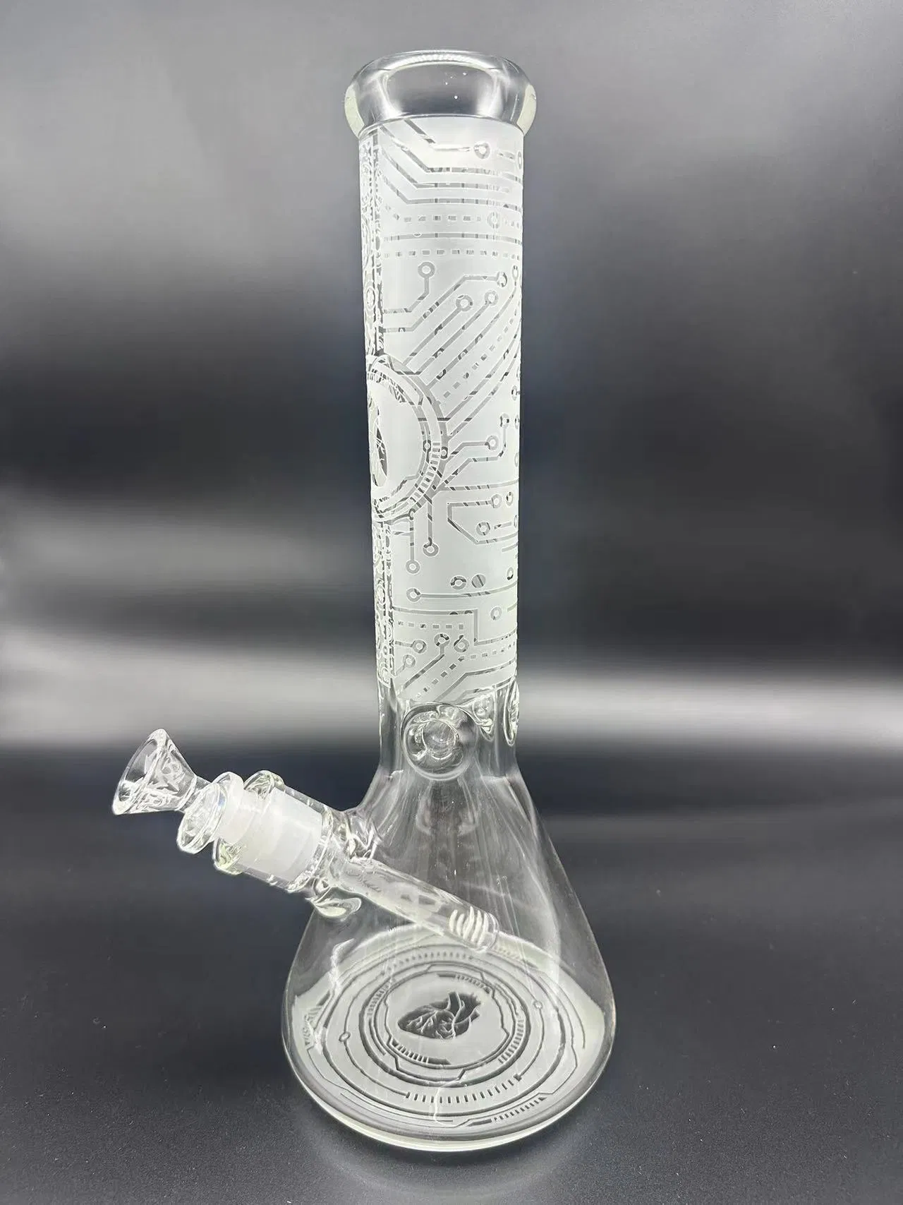 Elegant Deep Sandblasted Smoking Pipe with Unique Design