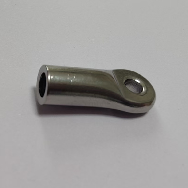 Machine Swage Stainless Steel Eye Terminal for Compact Wire Rope