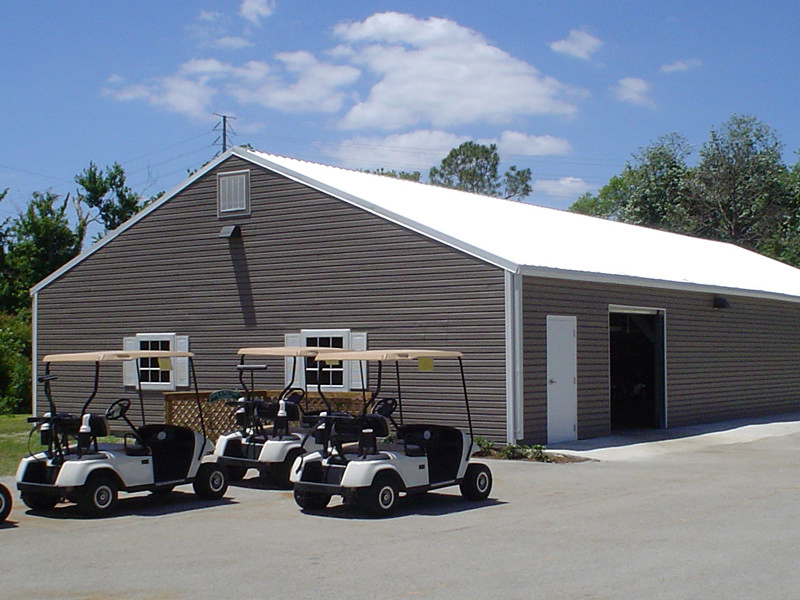Pre-Engineered Prefabricated Light Steel Structure Building Garage (KXD-120)