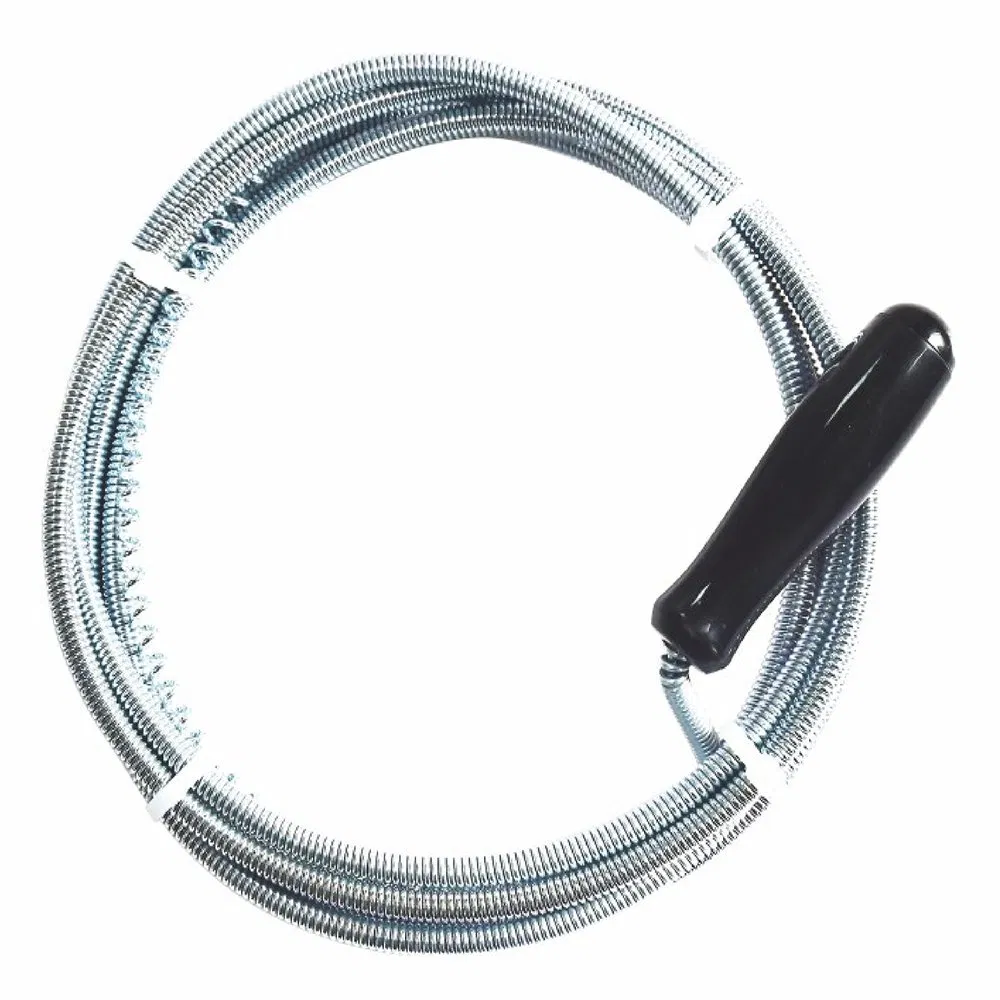 Ручной трос для прочистки канализации с винтовым наконечником