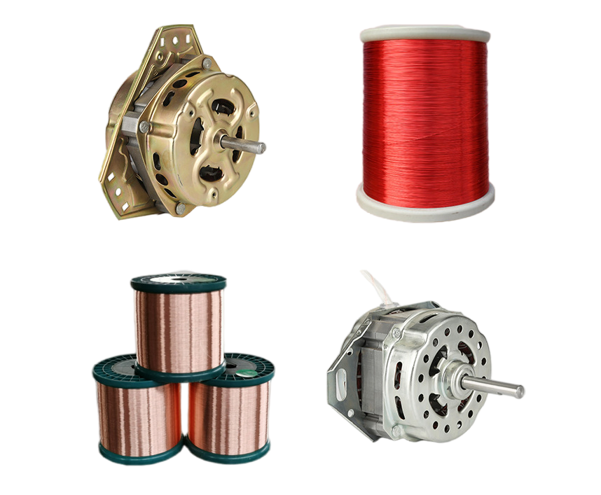 60W 90W 120W Alumnium Wire Washer Spin Motor Spare Parts Washing Machine Motor