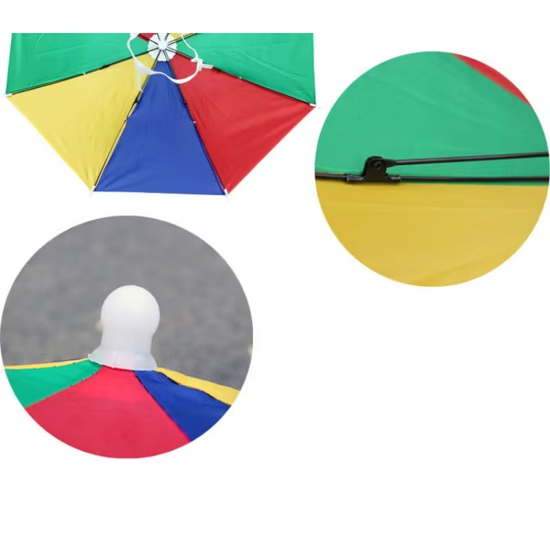 Складной зонт-шляпа от солнца и дождя