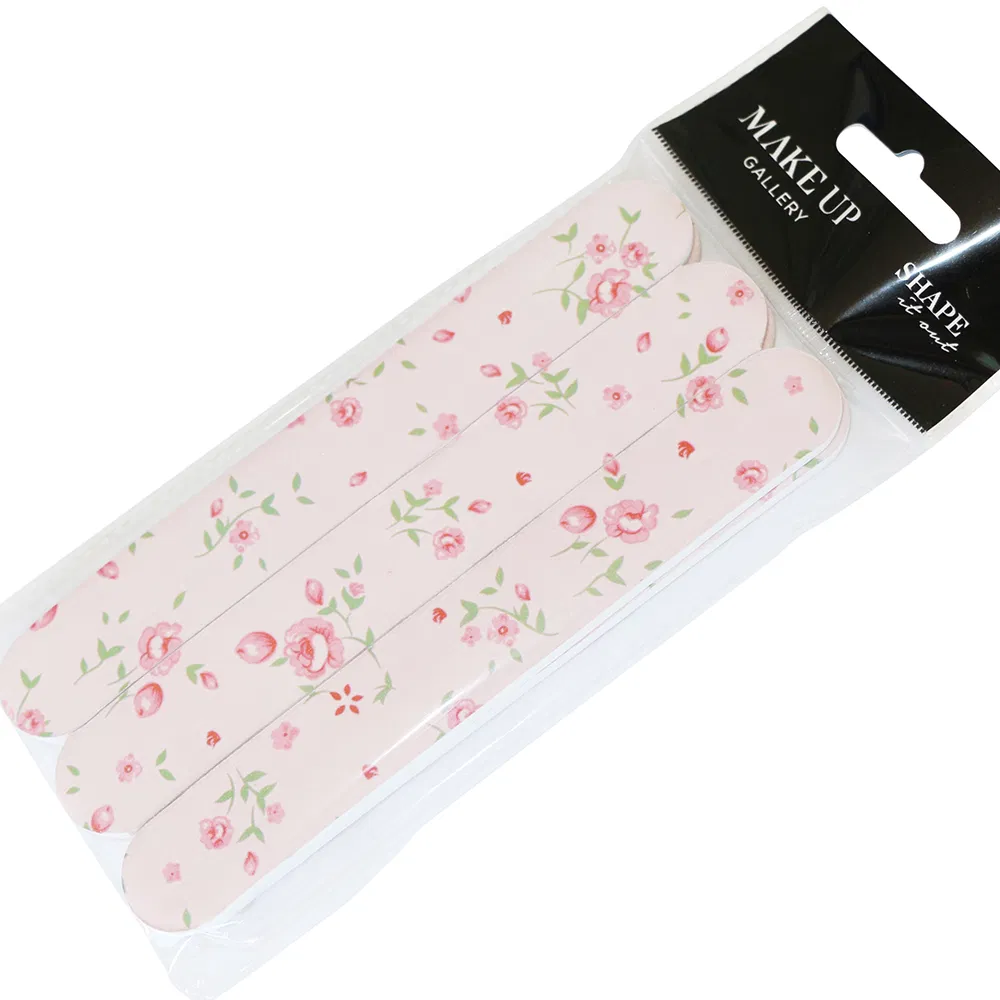 Nail File Grit 100/180 Durable Straight Nail Files and Buffers
