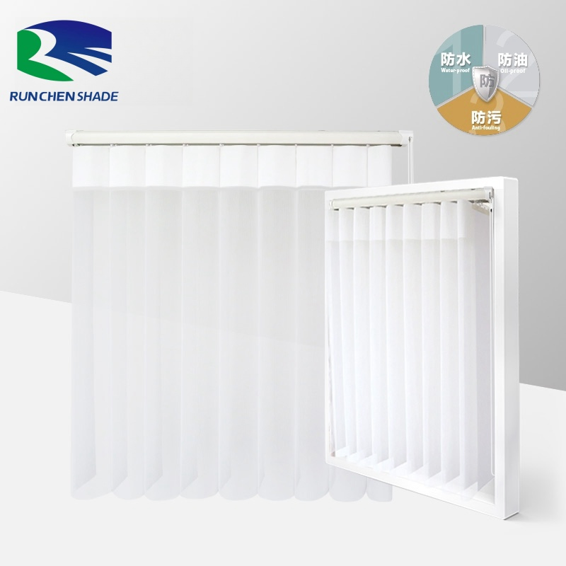 Remote Control Smart Motorized Modern Fabric Vertical Electric Dream Curtain Blinds