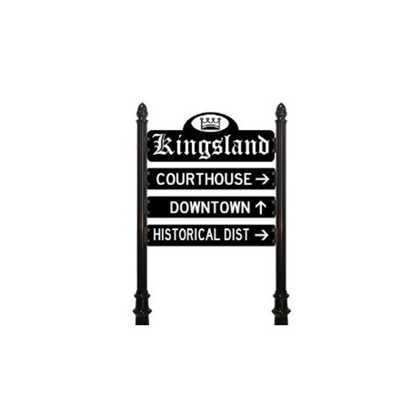 Building Wayfinding Sign Outdoor Road Signs Lights 3D Signs Sample Backlit Wayfinder Signage