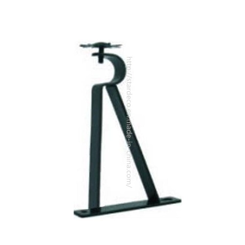 #22/19mm Iron Single Curtain Bracket (TY0896)