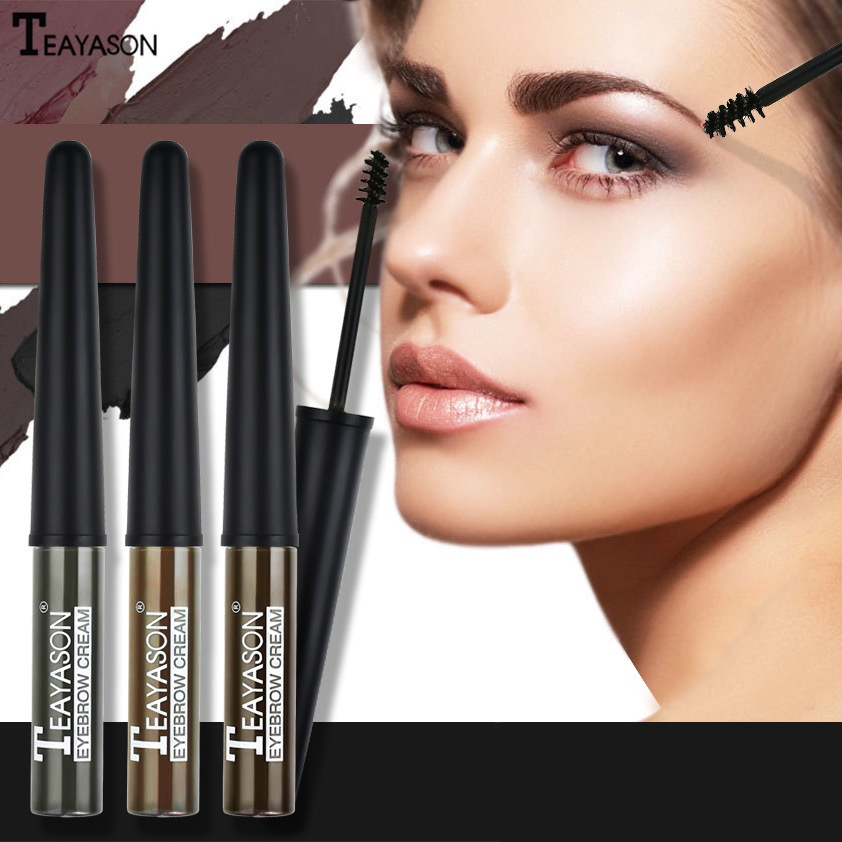 Buena Calidad Impermeable Multicolor Crema De Cejas Popular Eyebrowcream Long-Lasting