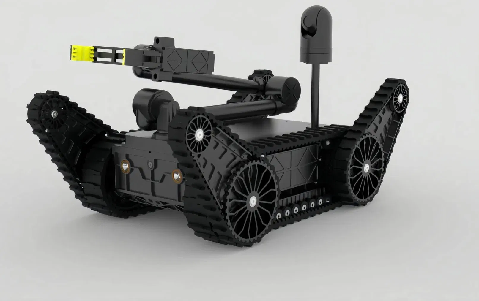 Explosive Ordnance Disposal Eod Robot Swing Arm Small Size Tracked Chassis Platform