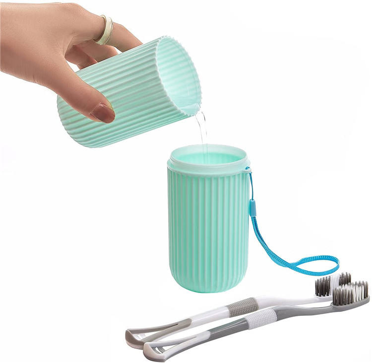 Toothbrush Toothpaste Travel Container Holder Organizer Case Portable Storage Box