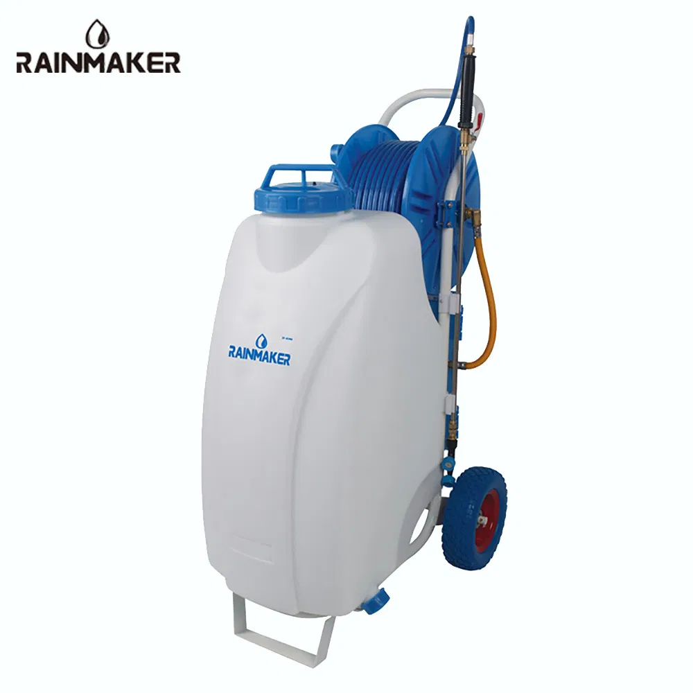 Rainmaker 45L Agricultural High Pressure Rechargeable Cart Water Sprayer