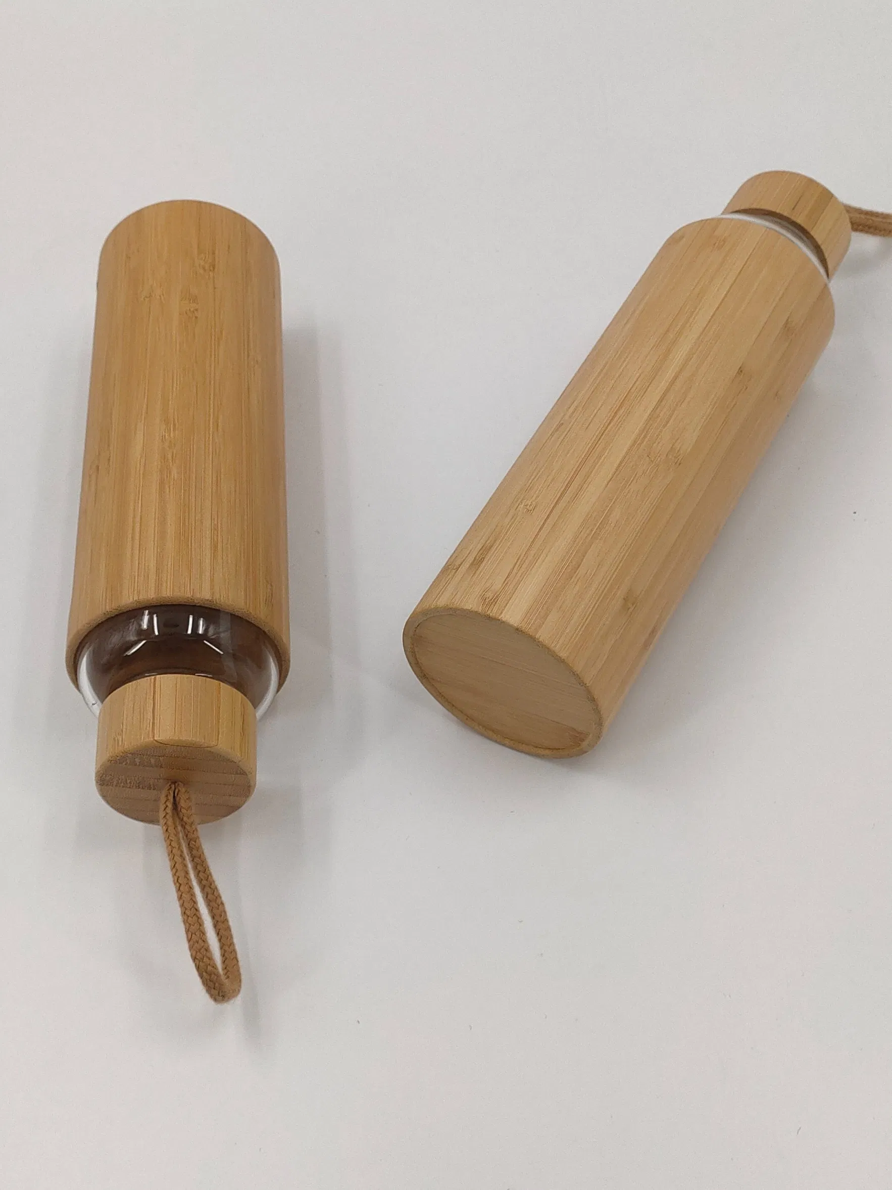 Термокружка из бамбука и нержавеющей стали, 500 мл