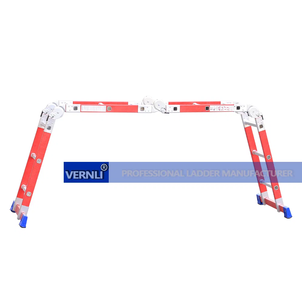 4*6 4*7 4*8 Step Durable Reinforced Fiberglass Foldable & Folding Multifunction Ladder